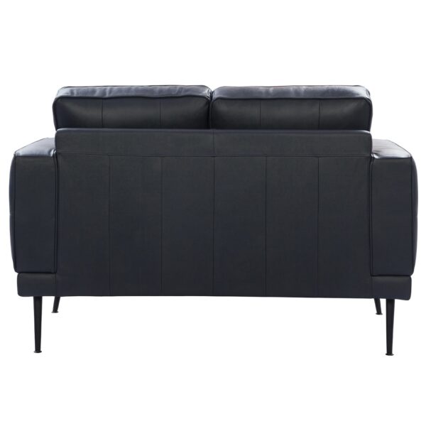 PinkCity Imports black loveseat back