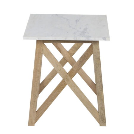 Antwerp Marble Top End Table