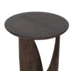 Abstract Mango Round Side Table