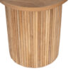 Ajax Mango Wood Round Side Table