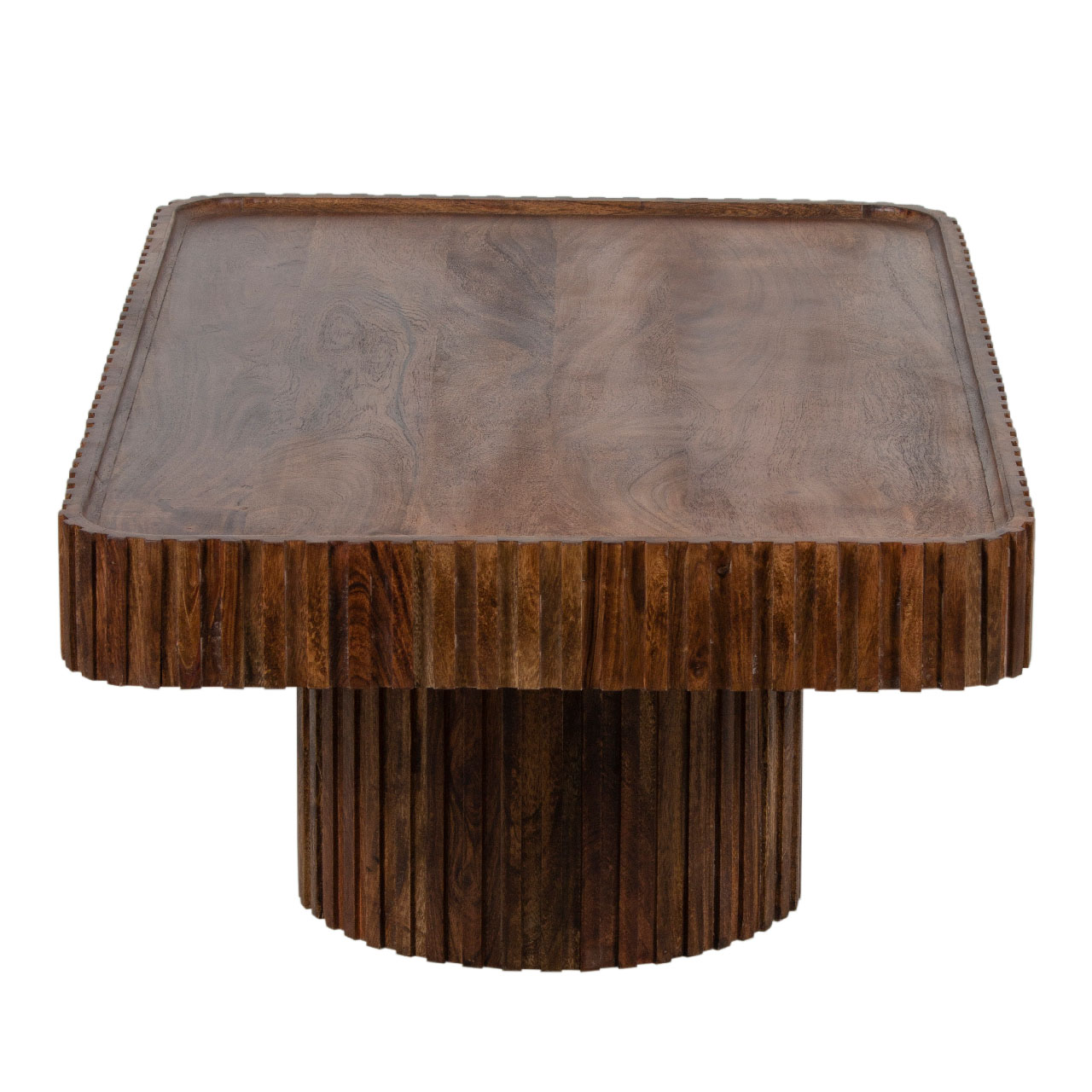 Ajman Acacia Wood Coffee Table Washed Walnut