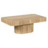 Ajman Mango Wood Rectangular Coffee Table SB TC Natural