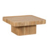 Ajman Mango Wood Square Coffee Table SB TC Natural