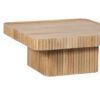 Ajman Mango Wood Square Coffee Table SB TC Natural