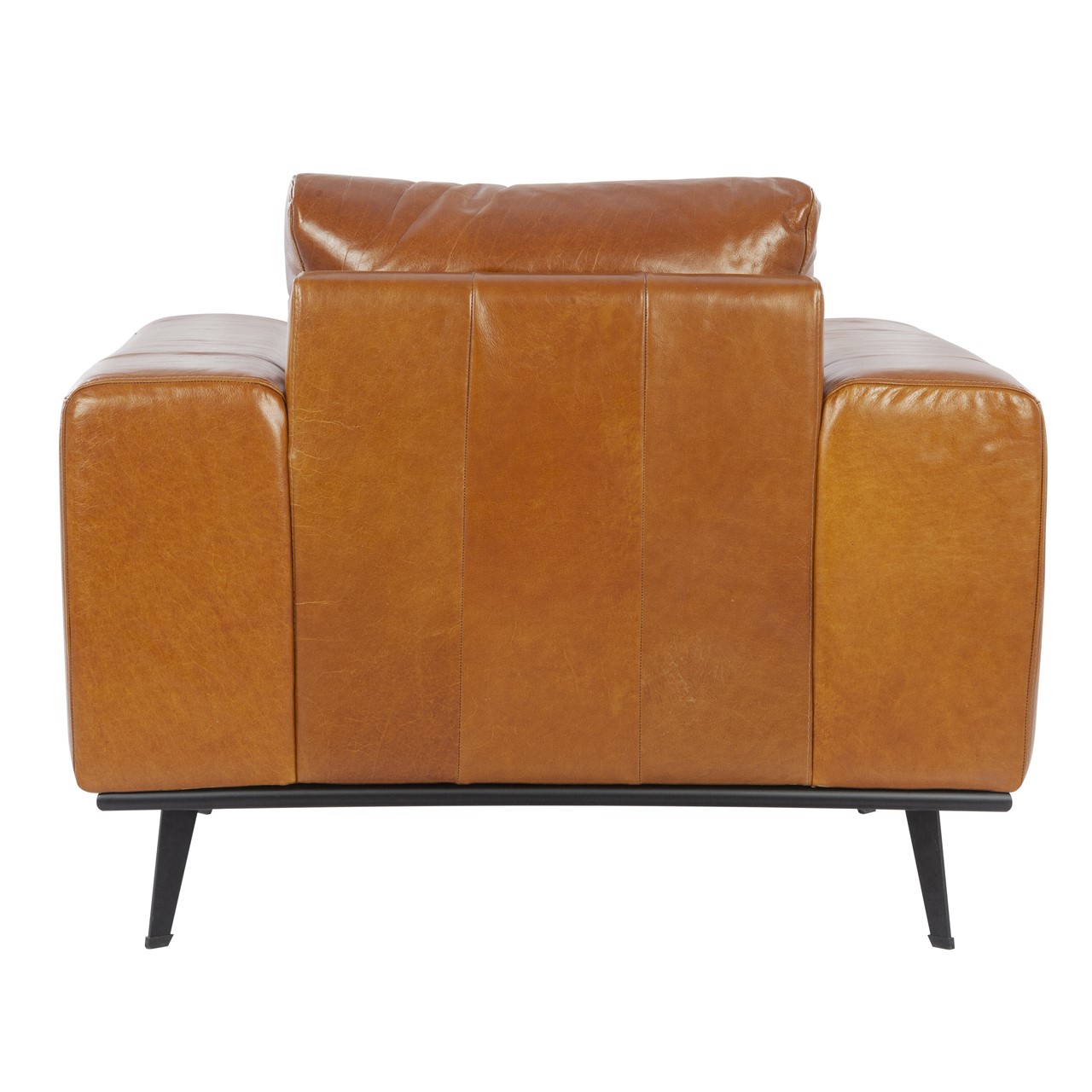 Alberta Brompton Cognac Leather Armchair C