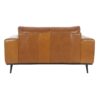 Alberta Brompton Cognac Leather Loveseat C