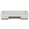 Aleesos Mango Wood Fabric Modern Sofa