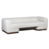 Aleesos Mango Wood Fabric Modern Sofa B