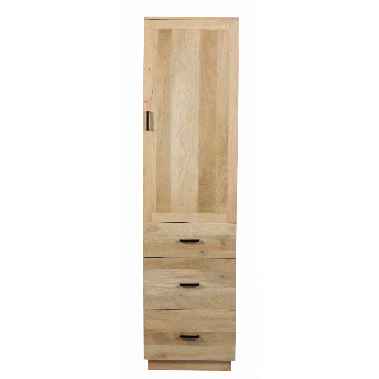 Allan Mango Wood Wood 1 Door Wardrobe