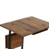 Allen Mango Wood Metal  Set of 2 Table