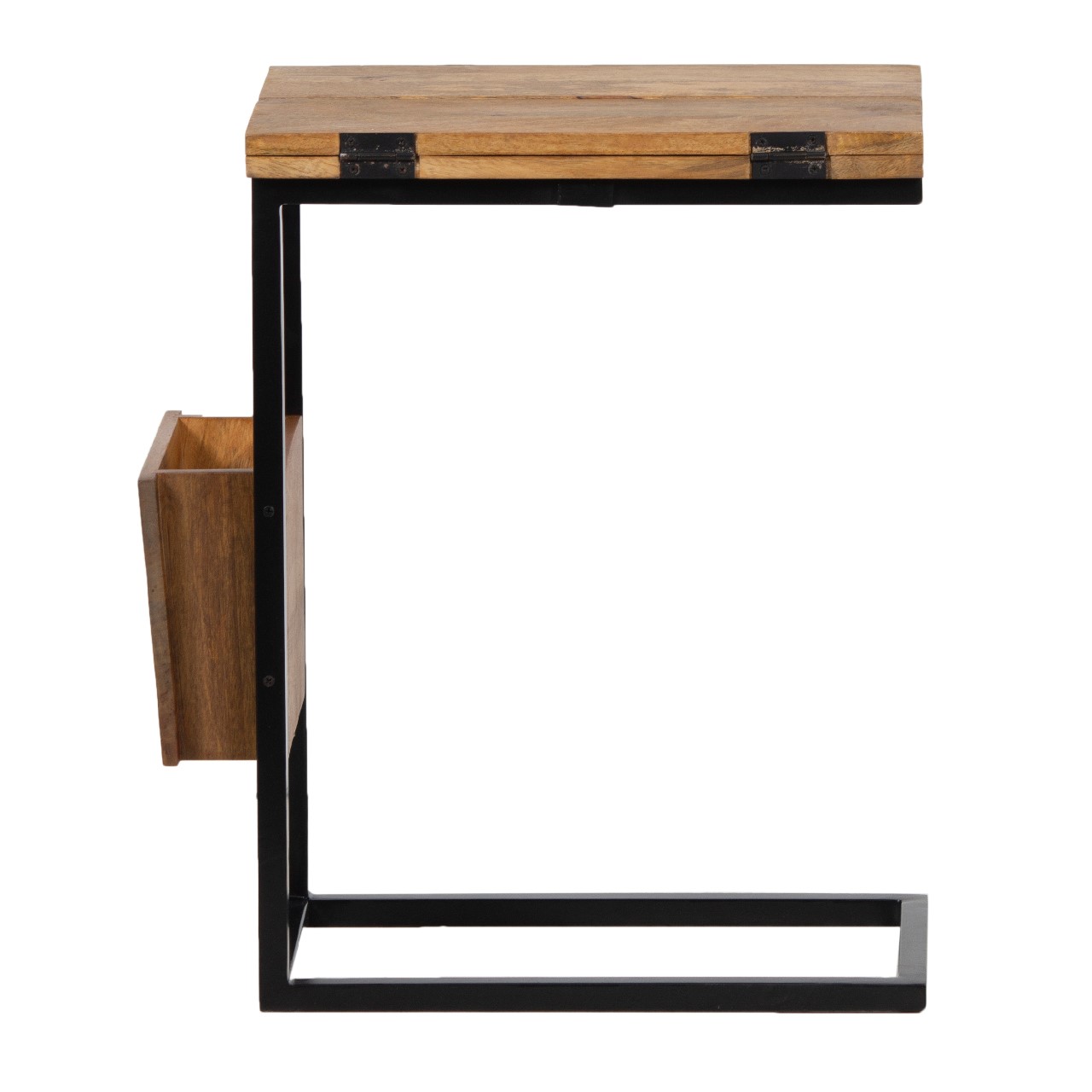 Allen Mango Wood Metal Set of 2 Table