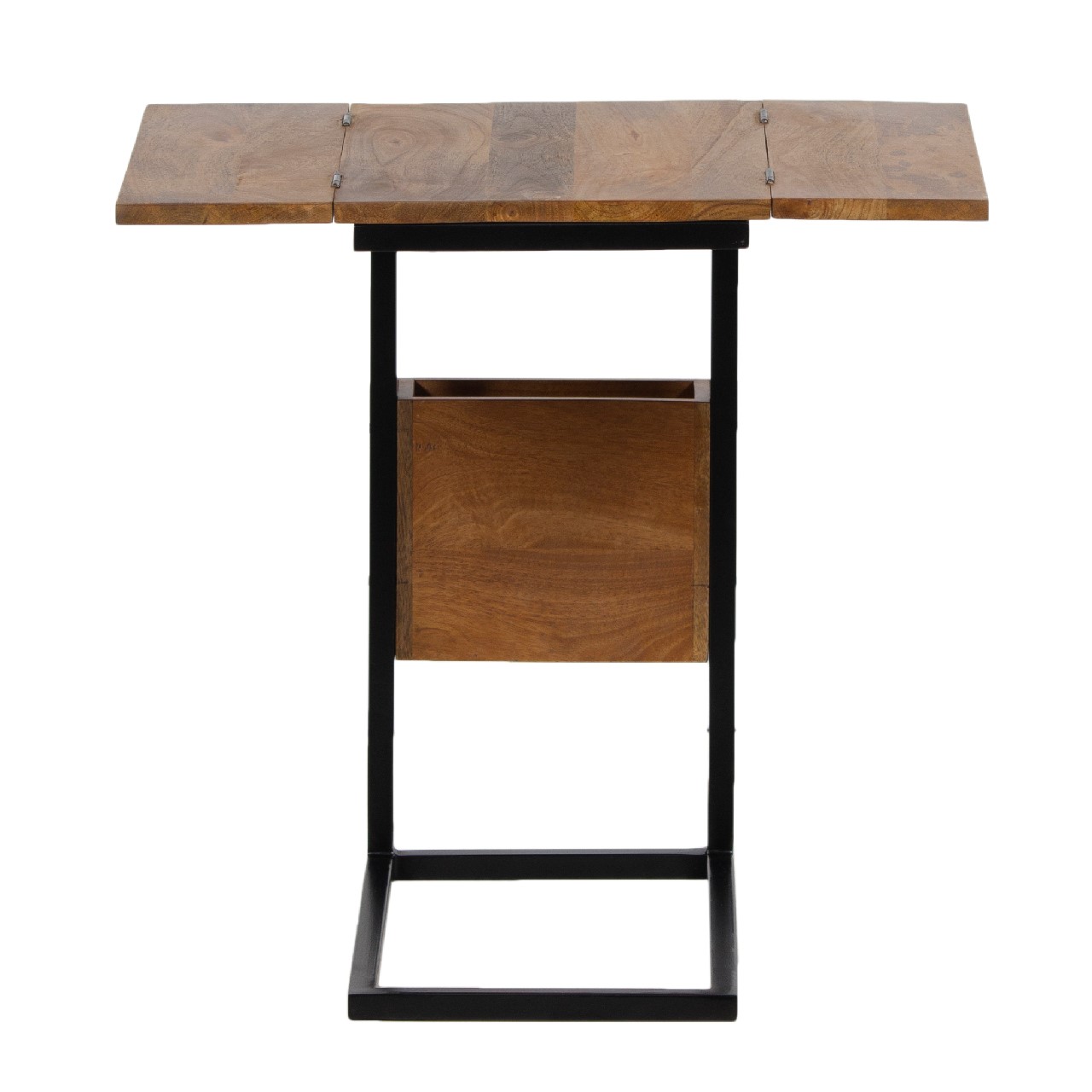 Allen Mango Wood Metal Set of 2 Table