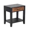 Alpena Acacia Wood 1 Drawer Night Stand