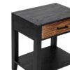 Alpena Acacia Wood 1 Drawer Night Stand