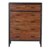 Alpena Acacia Wood 6 Drawer Highboy