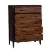 Alpena Acacia Wood 6 Drawer Highboy