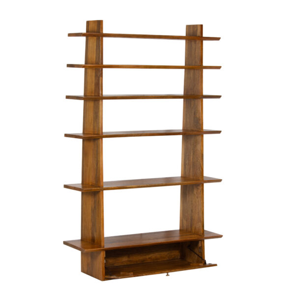 Ammon Mango Wood Bookcase