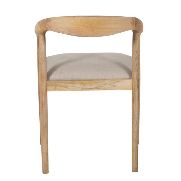 Anbu Mango Wood Dining Arm Chair