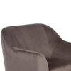 Antalya 1 Seater Sofa With Cosmos Smoke Velvet