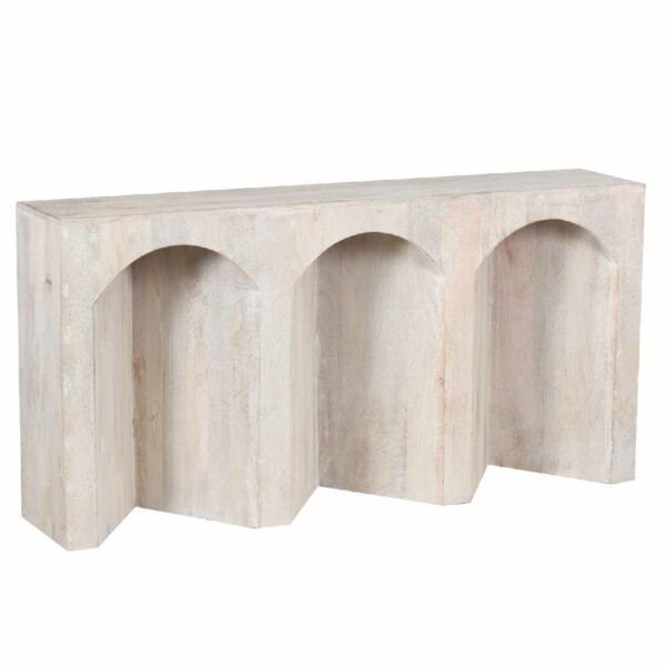 Arlynn Mango Wood Console Table