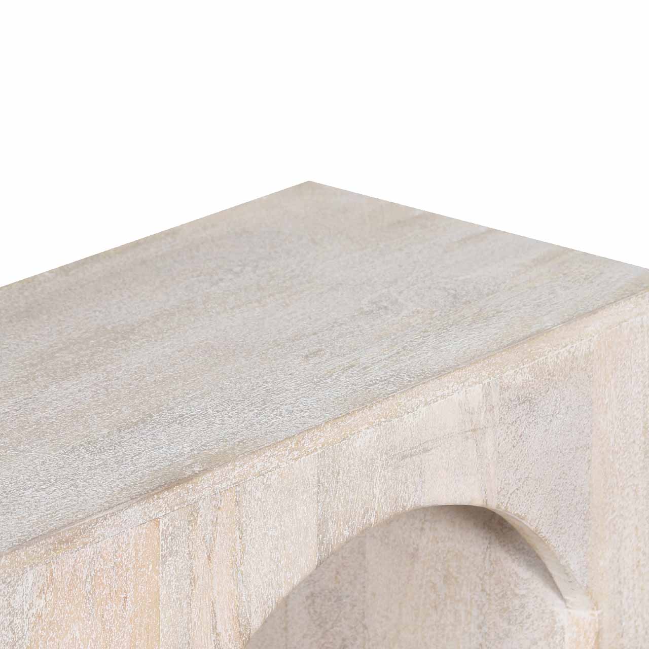 Arlynn Mango Wood Console Table