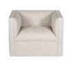 Ashely Paranam Grey Fabric Swivel Arm Sofa