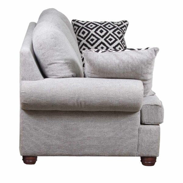 Aurora Grey 3 Seater Sofa