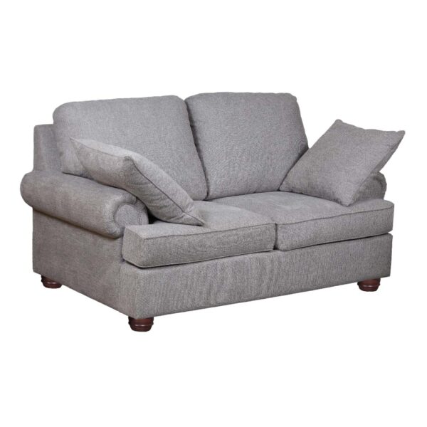 Aurora Grey Love Seat Sofa