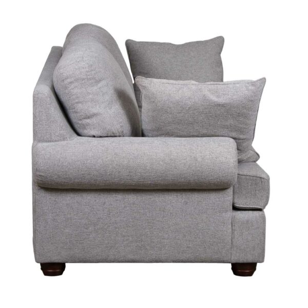 Aurora Grey Love Seat Sofa