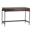 Austin Mango Wood Metal Base 3 Drawer Desk