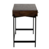 Austin Mango Wood Metal Base 3 Drawer Desk