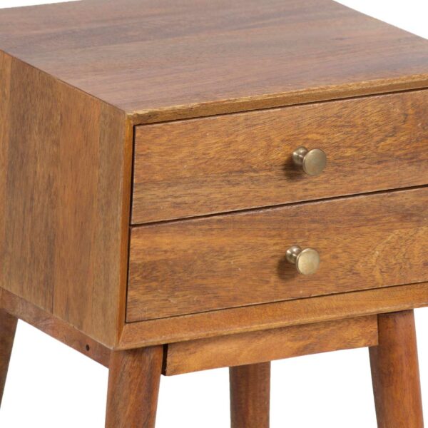 Avalon Mango Wod 2 Drawer Night Stand