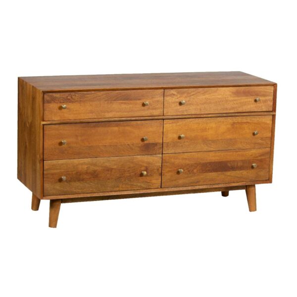 Avalon Mango Wod 6 Drawer Dresser