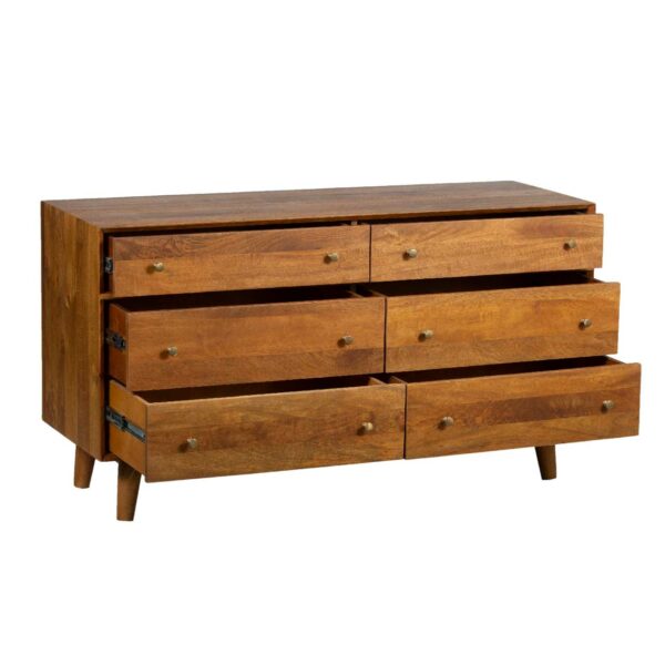 Avalon Mango Wod 6 Drawer Dresser