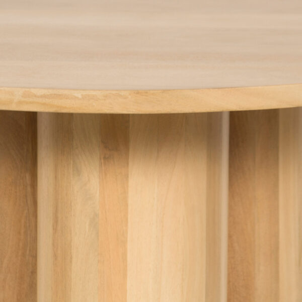 Baarlo Mango Wood Round Coffee Table