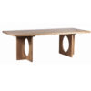 Bahama Oak Wood Wood Dining Table A