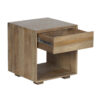 Banff Mango Wood 1 Drawer Side Table