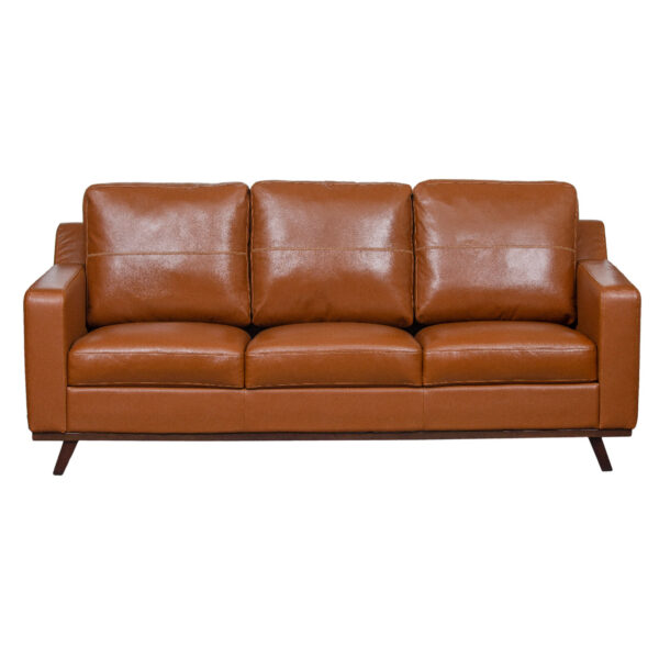 Batavia Tan 3 Seater Sofa