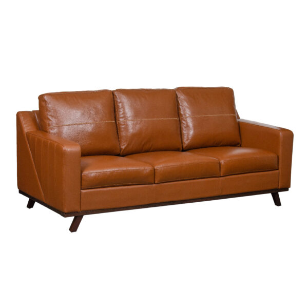 Batavia Tan 3 Seater Sofa