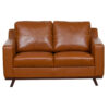 Batavia Tan Love Seat Sofa