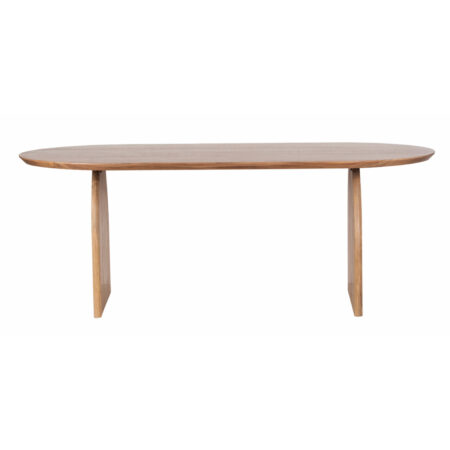 Bedum Acacia Wood Oval Coffee Table