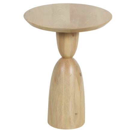 Beltic Mango Wood Round Martini Table