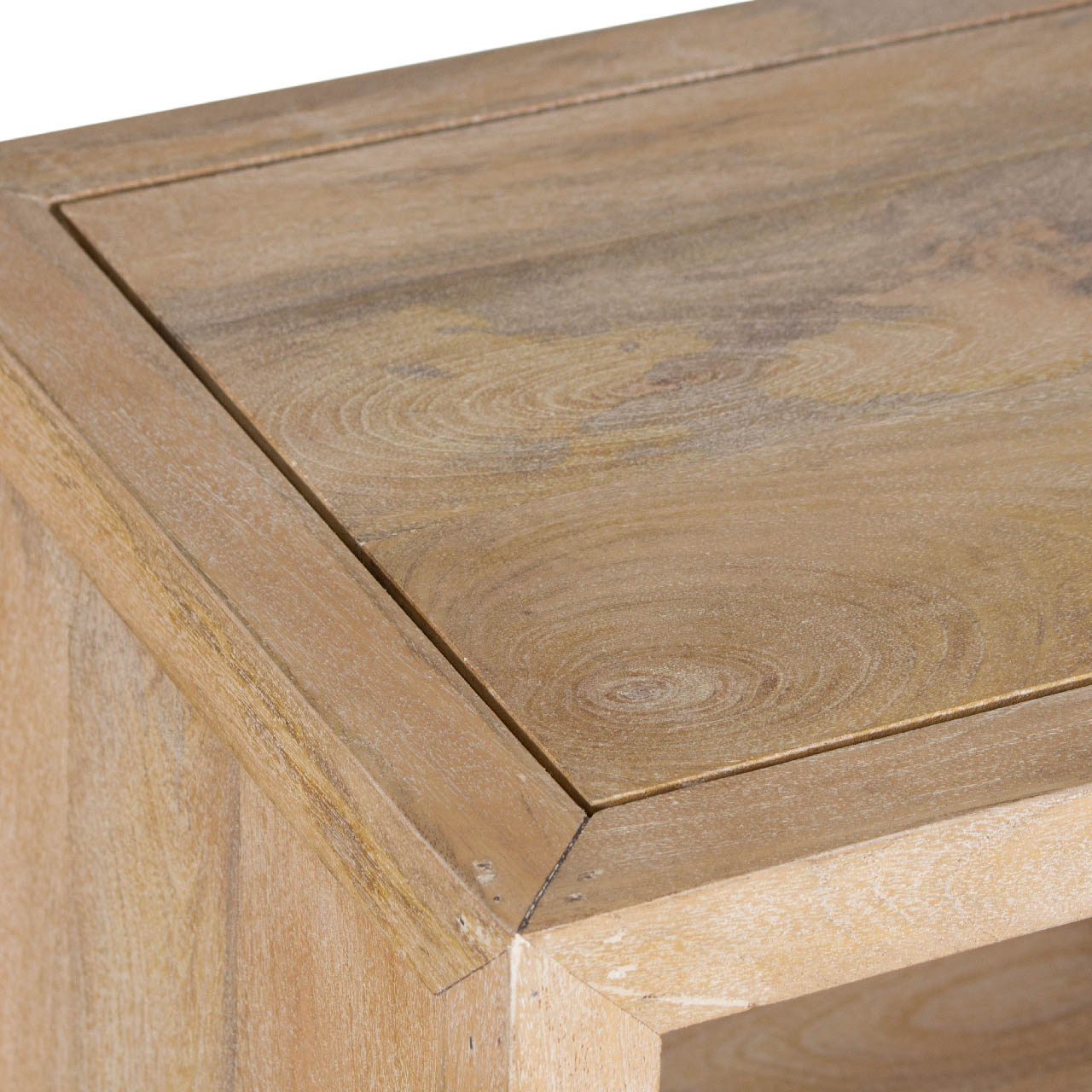 Birkfeld Mango Wood 1 Drawer End Table