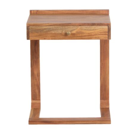 Bloem Acacia Wood 1 Drawer C Table Set of 2