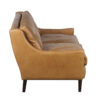 Branca Love Seat Sofa in Buff Leather