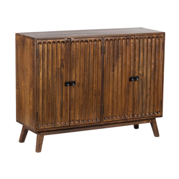 Bristol Mango Wood 4 Door Cabinet