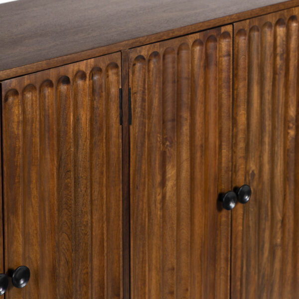 Bristol Mango Wood 4 Door Cabinet