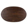 Bron Mango Wood Oval Dining Table 59