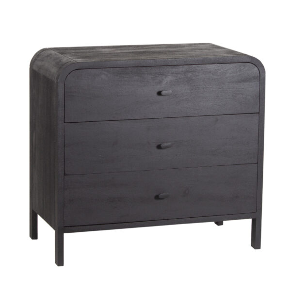 Brooklyn Mango Wood 3 Drawer Chest