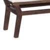 Bryson Acacia Wood With Upholstery Bench